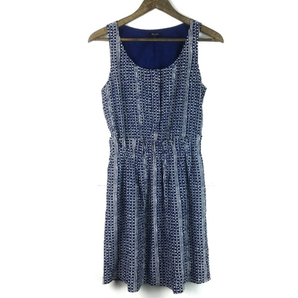 Madewell Silk Paperbag Tank Dress